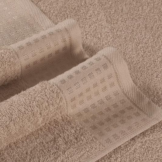 100% Cotton 2 Pack Oversized Bath Towel Set 28x55 Inches, Ultra Soft Highly Absorbant Compact Quickdry & Lightweight Large Bath Towels